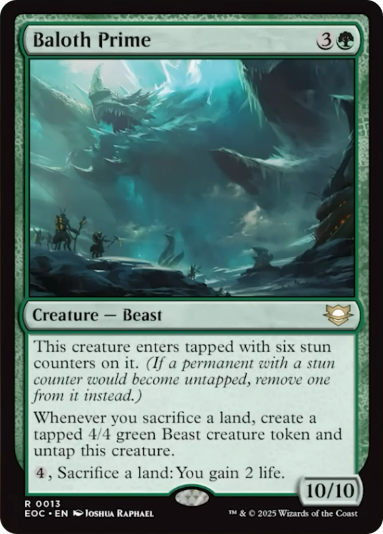 Baloth Prime [Edge of Eternities Commander] | Gamers Paradise