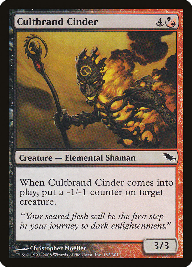 Cultbrand Cinder [Shadowmoor] | Gamers Paradise