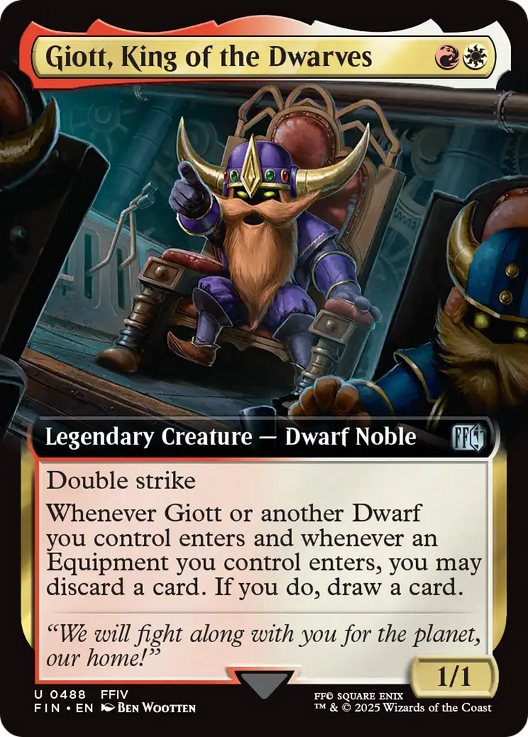 Giott, King of the Dwarves (Extended Art) [FINAL FANTASY] | Gamers Paradise