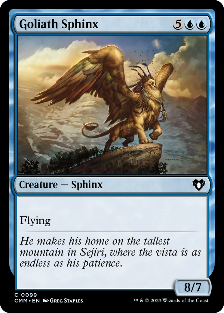 Goliath Sphinx [Commander Masters] | Gamers Paradise