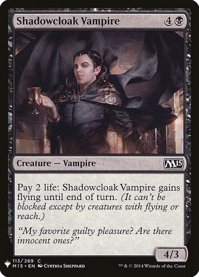 Shadowcloak Vampire [Mystery Booster] | Gamers Paradise