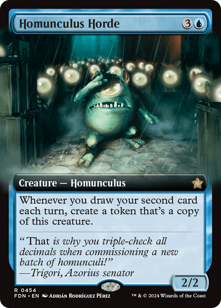 Homunculus Horde (Extended Art) [Foundations] | Gamers Paradise