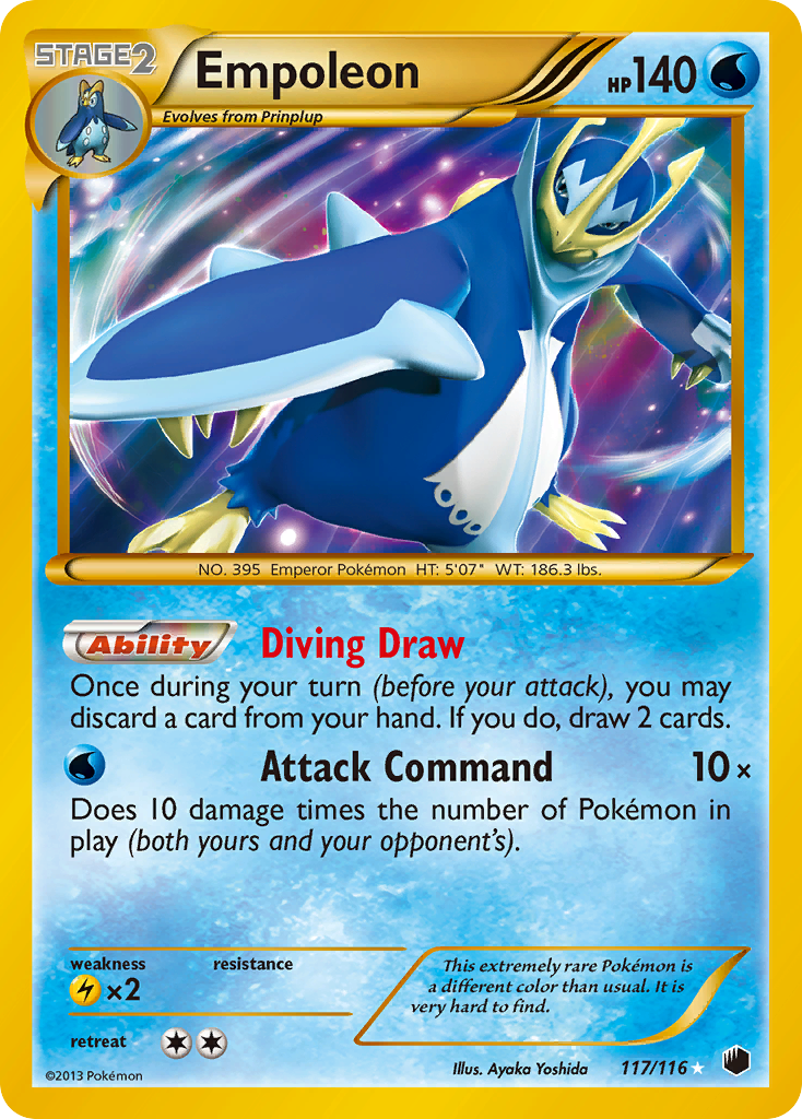 Empoleon (117/116) [Black & White: Plasma Freeze] | Gamers Paradise