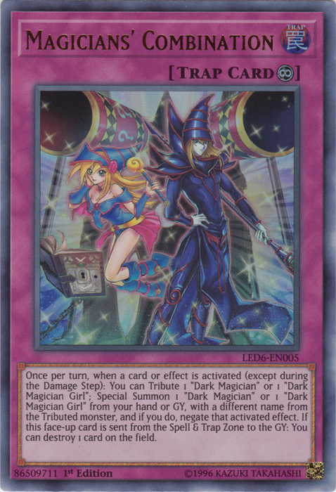 Magicians' Combination [LED6-EN005] Ultra Rare | Gamers Paradise