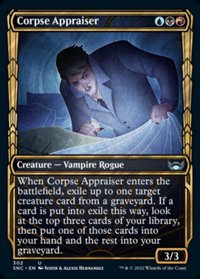 Corpse Appraiser (Showcase Golden Age) [Streets of New Capenna] | Gamers Paradise