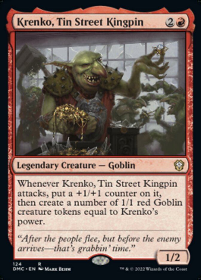 Krenko, Tin Street Kingpin [Dominaria United Commander] | Gamers Paradise