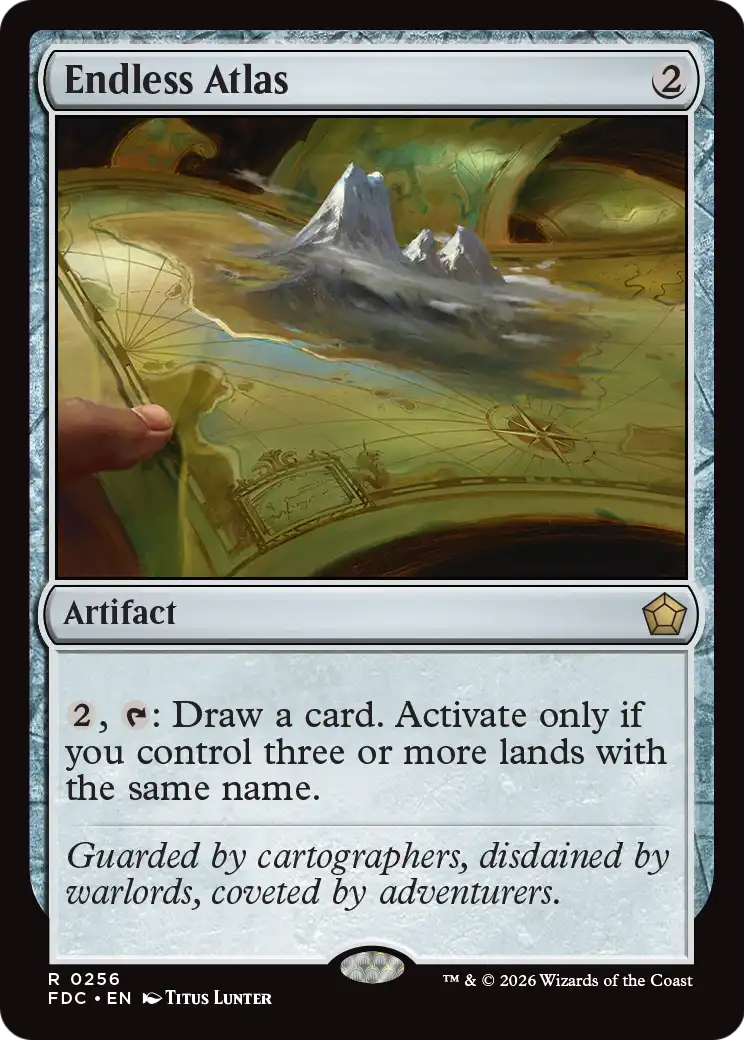 Endless Atlas [Foundations Commander] | Gamers Paradise