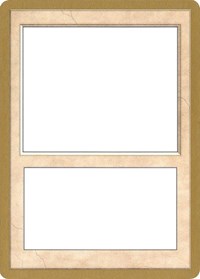 2002 World Championship Blank Card [World Championship Decks 2002] | Gamers Paradise