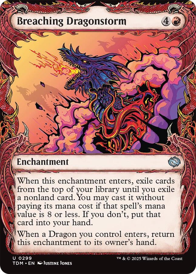 Breaching Dragonstorm (Showcase) [Tarkir: Dragonstorm] | Gamers Paradise