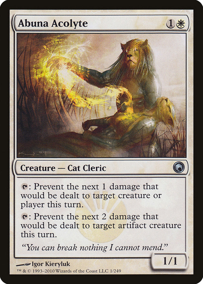 Abuna Acolyte [Scars of Mirrodin] | Gamers Paradise