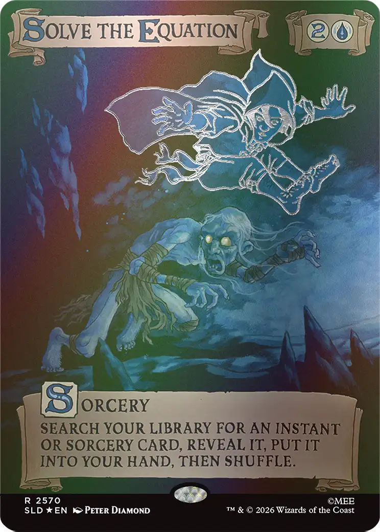 Solve the Equation (2570) (Out Of Sight Foil) [Secret Lair Drop Series] | Gamers Paradise