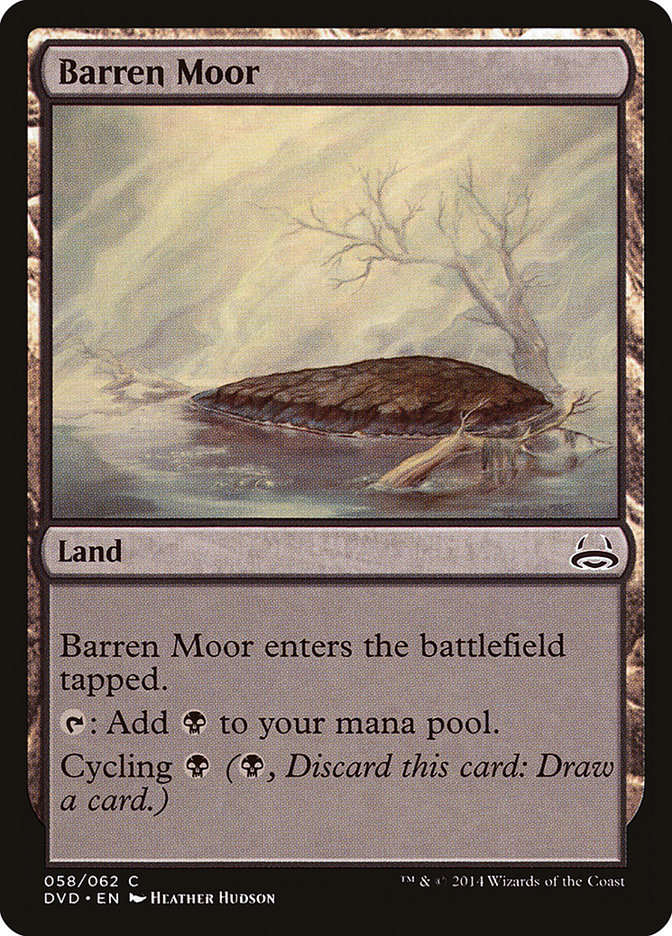Barren Moor (Divine vs. Demonic) [Duel Decks Anthology] | Gamers Paradise