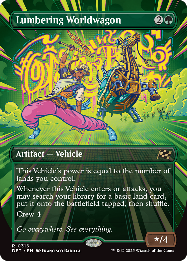 Lumbering Worldwagon (Borderless) [Aetherdrift] | Gamers Paradise