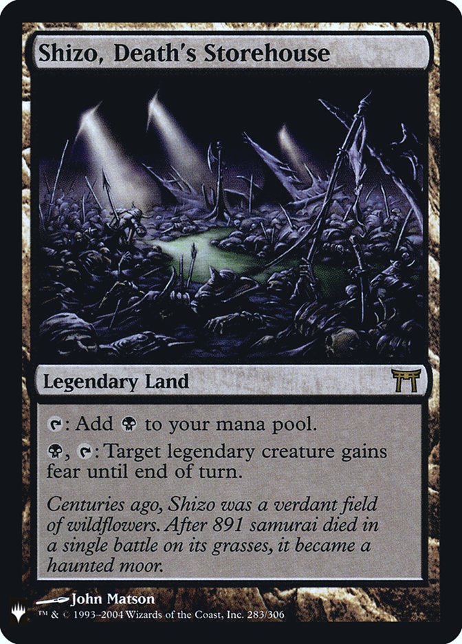 Shizo, Death's Storehouse [Mystery Booster] | Gamers Paradise