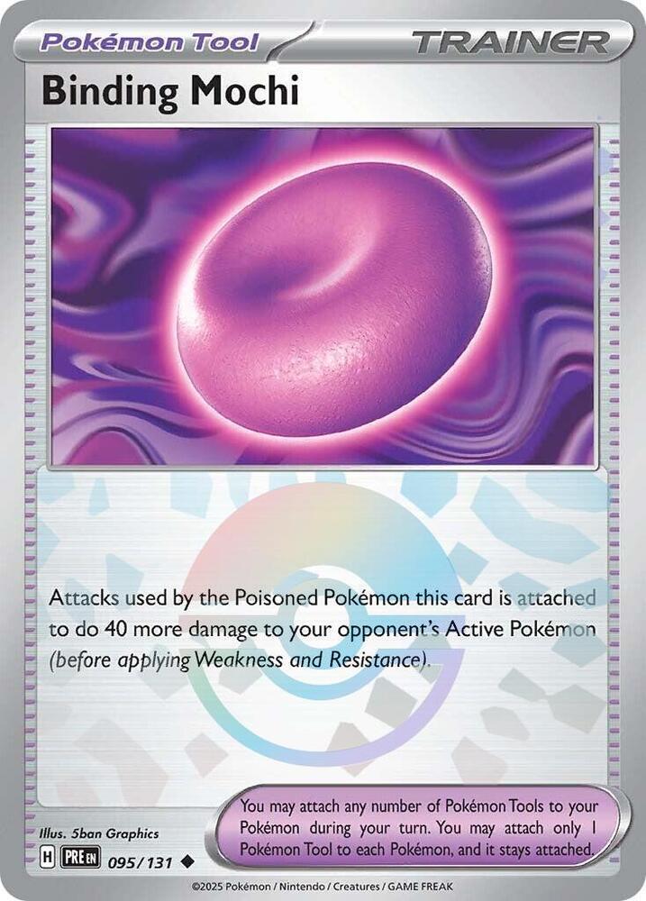 Binding Mochi (095/131) (Poke Ball Pattern) [Scarlet & Violet: Prismatic Evolutions] | Gamers Paradise