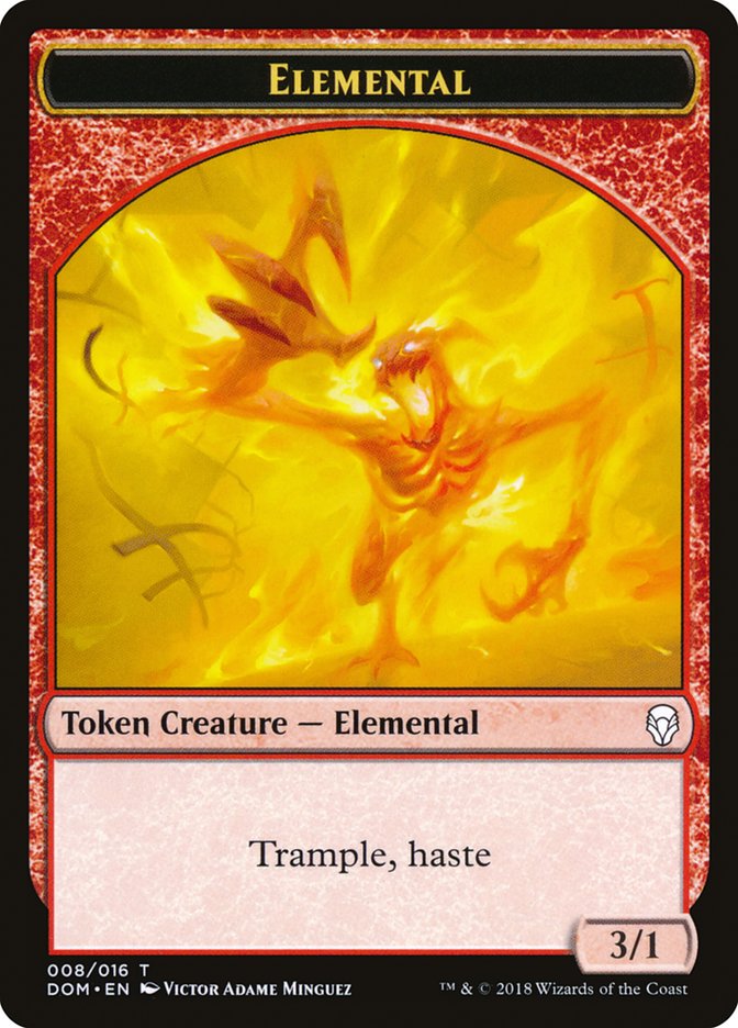 Elemental Token [Dominaria Tokens] | Gamers Paradise