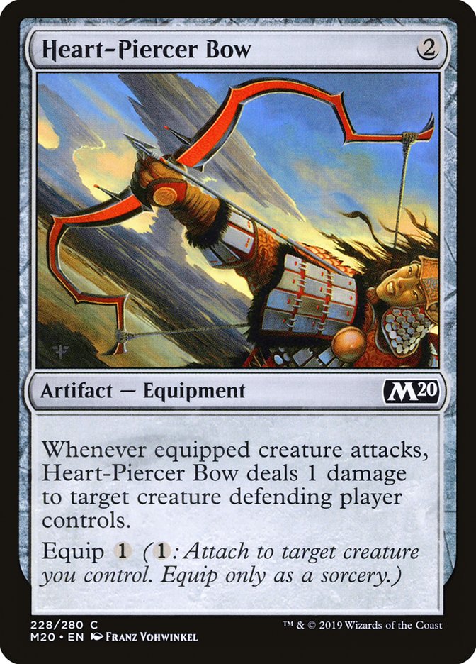 Heart-Piercer Bow [Core Set 2020] | Gamers Paradise