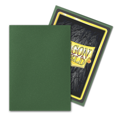 Dragon Shield: Standard 100ct Sleeves - Forest Green (Matte) | Gamers Paradise