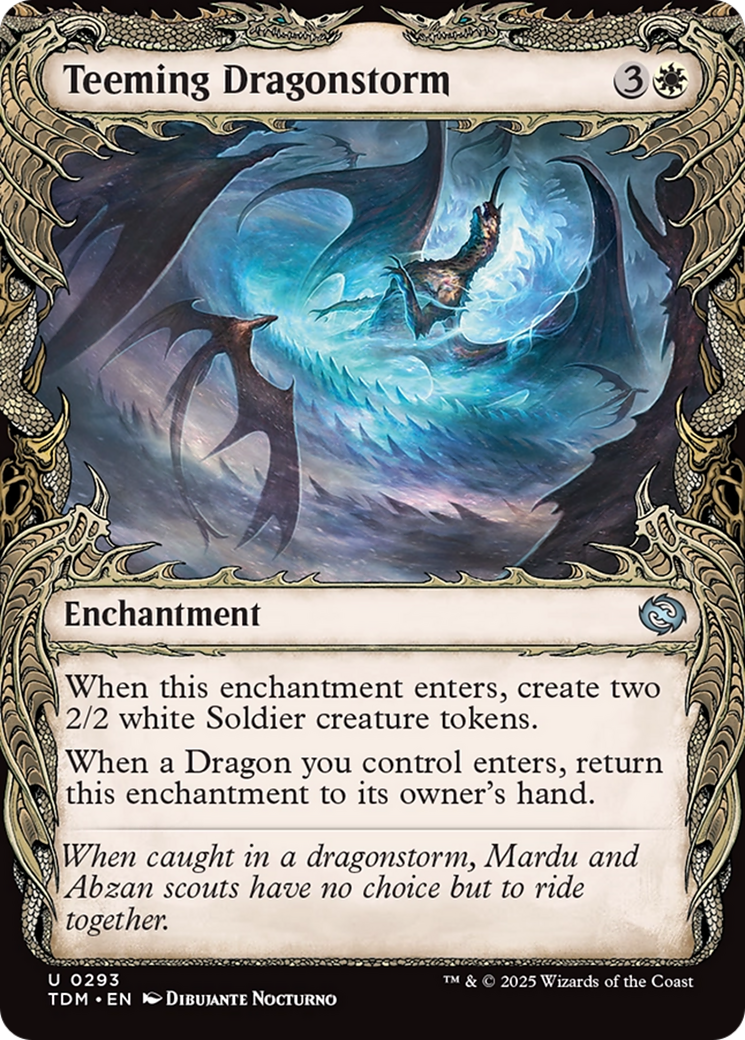 Teeming Dragonstorm (Showcase) [Tarkir: Dragonstorm] | Gamers Paradise