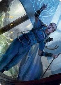 Inga Rune-Eyes Art Card (Gold-Stamped Signature) [Kaldheim Art Series] | Gamers Paradise