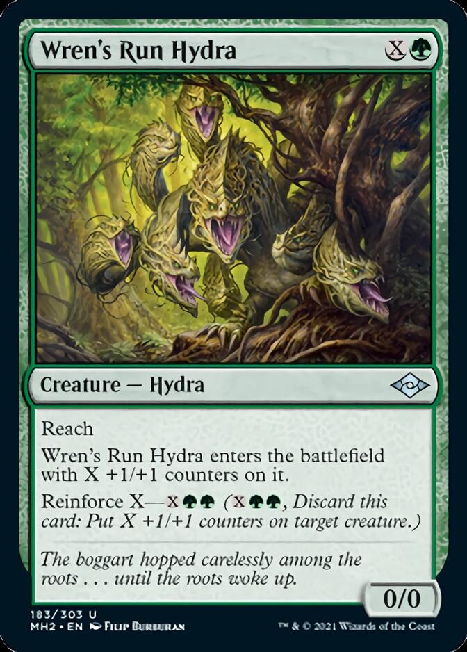 green hydra cards mtg Magic The Gathering - Foundations - Mossborn (Borderless Card) prevent that damage and put a +1/+1 counter on Ironscale Hydra. Top 30 Hydras in Magic: