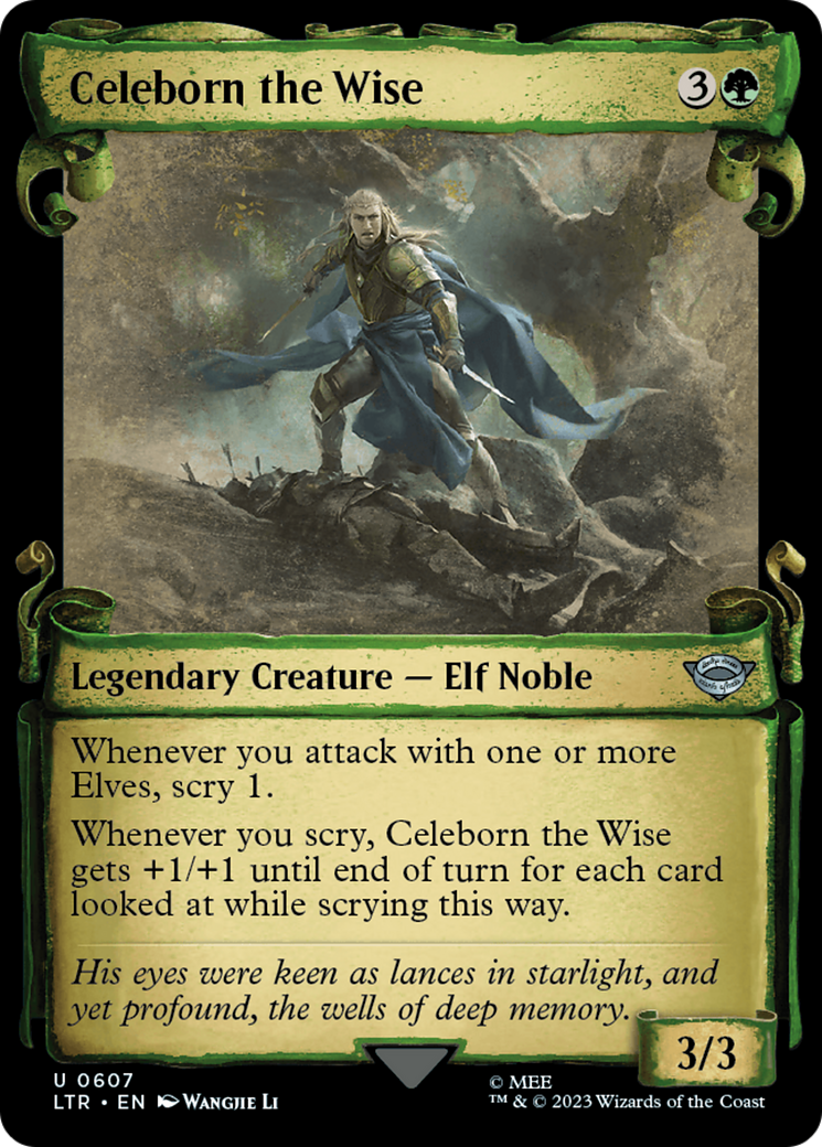 Celeborn the Wise [The Lord of the Rings: Tales of Middle-Earth Showcase Scrolls] | Gamers Paradise