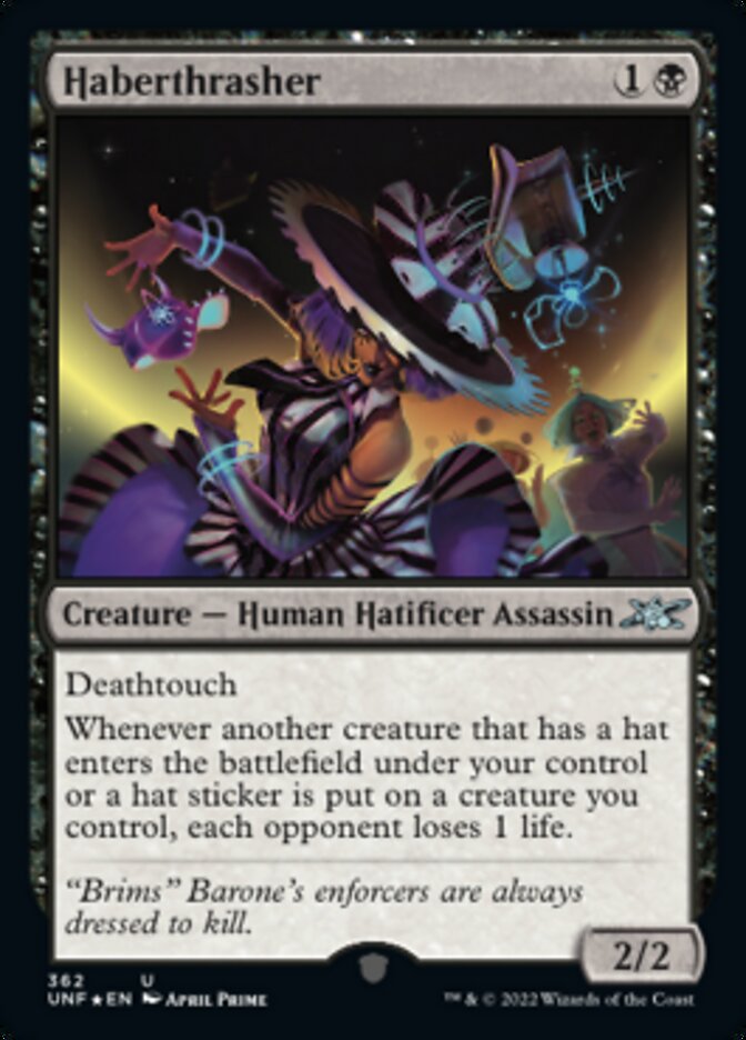 Haberthrasher (Galaxy Foil) [Unfinity] | Gamers Paradise