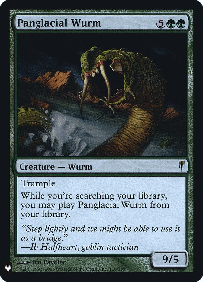 Panglacial Wurm [Mystery Booster] | Gamers Paradise