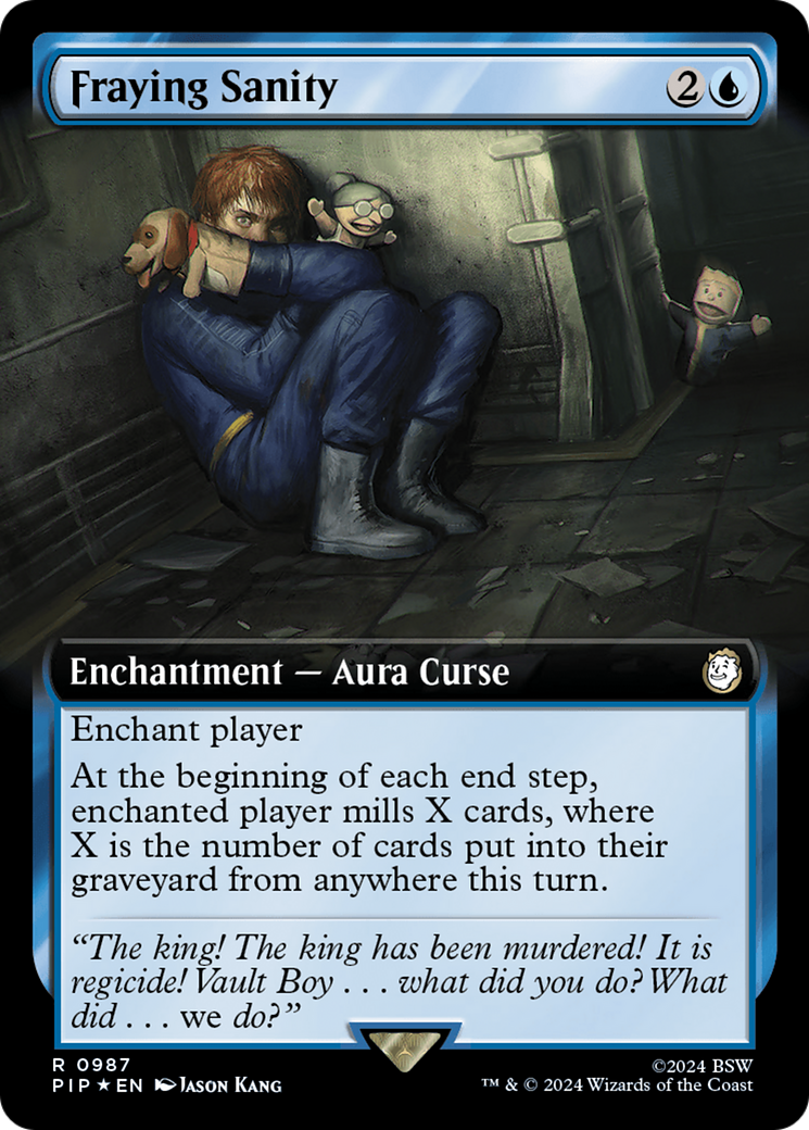 Fraying Sanity (Extended Art) (Surge Foil) [Fallout] | Gamers Paradise