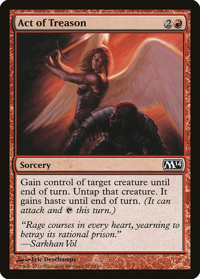 Act of Treason [Magic 2014] | Gamers Paradise