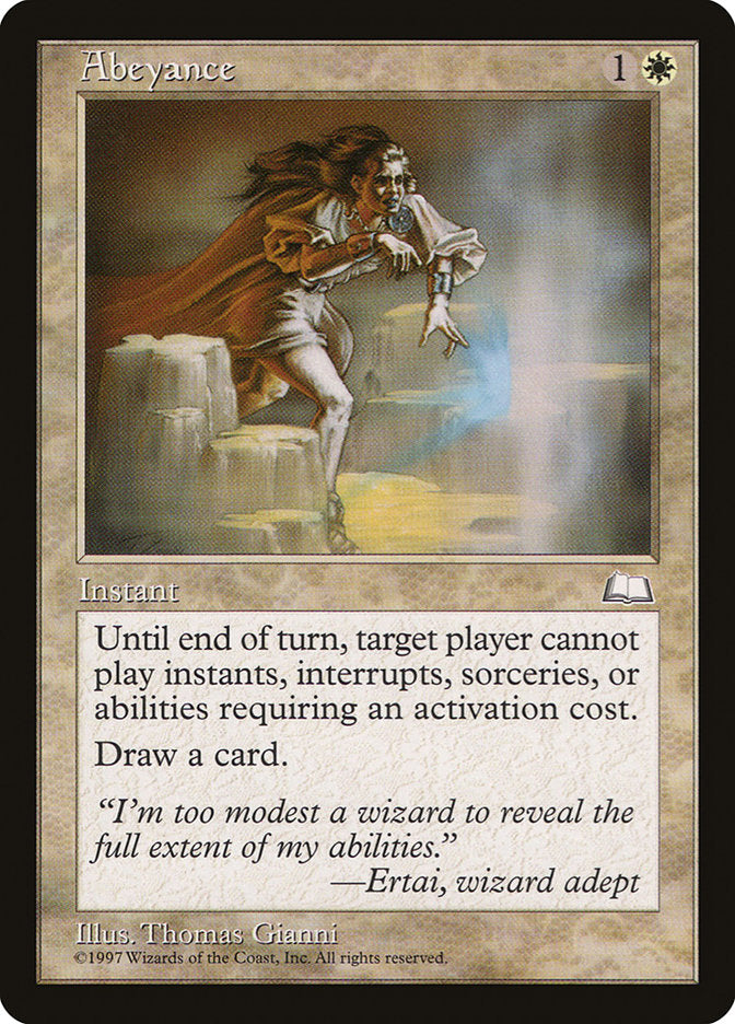 Abeyance [Weatherlight] | Gamers Paradise