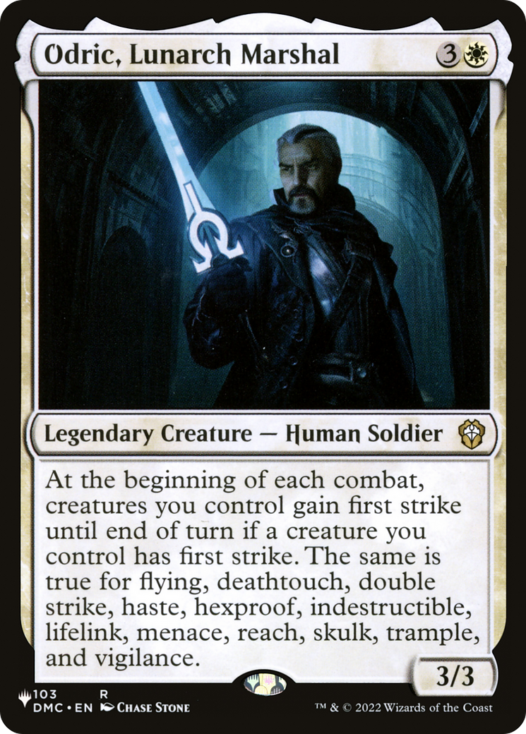 Odric, Lunarch Marshal (DMC) [The List] | Gamers Paradise