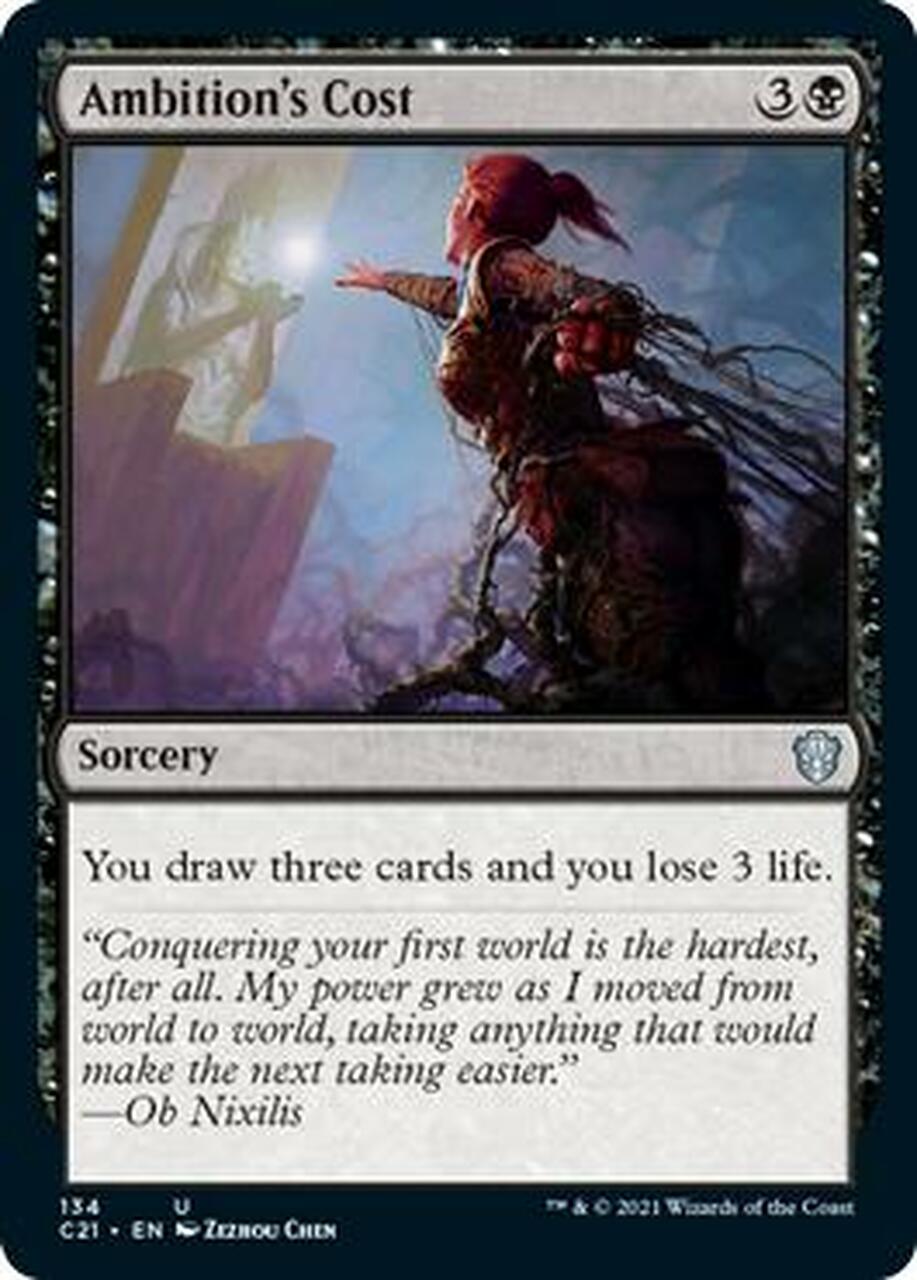 Ambition's Cost [Commander 2021] | Gamers Paradise