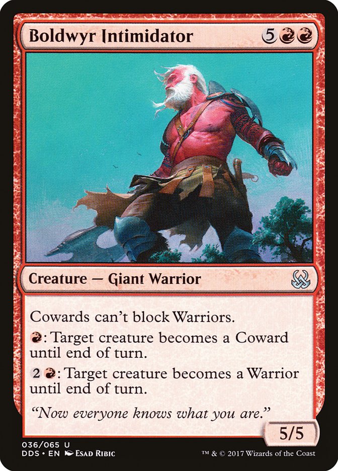 Boldwyr Intimidator [Duel Decks: Mind vs. Might] | Gamers Paradise