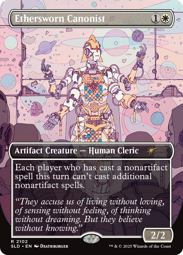 Ethersworn Canonist (Galaxy Foil) [Secret Lair Drop Series] | Gamers Paradise