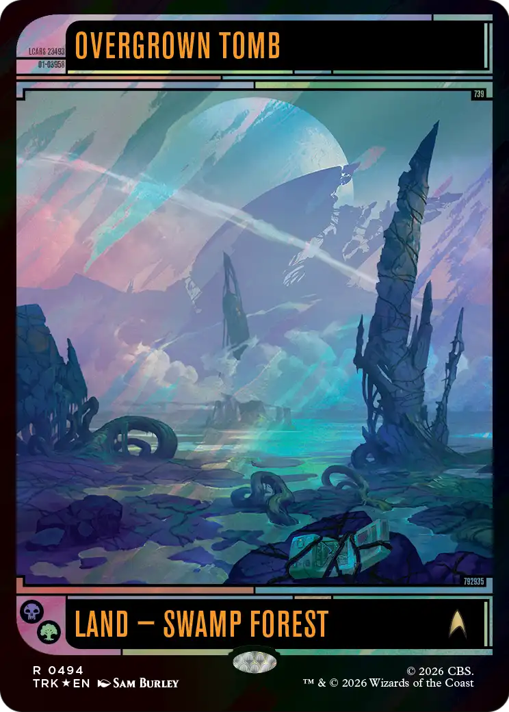Overgrown Tomb (Surge Foil) [Star Trek] | Gamers Paradise