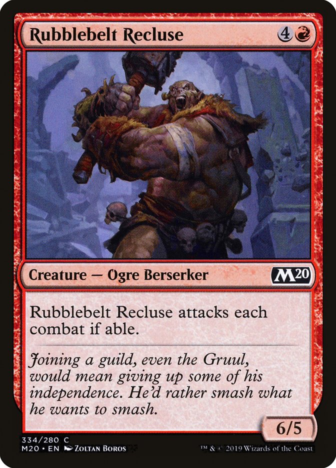 Rubblebelt Recluse [Core Set 2020] | Gamers Paradise