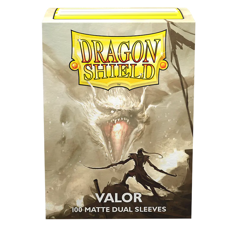 Dragon Shield: Standard 100ct Sleeves - Valor (Dual Matte) | Gamers Paradise