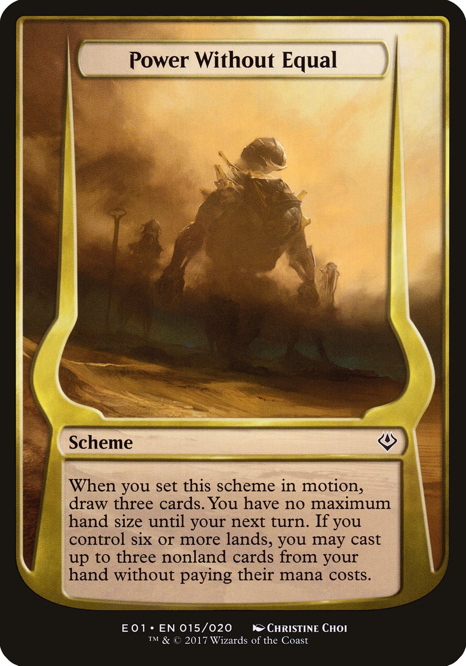 Power Without Equal (Schemes) [Archenemy: Nicol Bolas Schemes] | Gamers Paradise