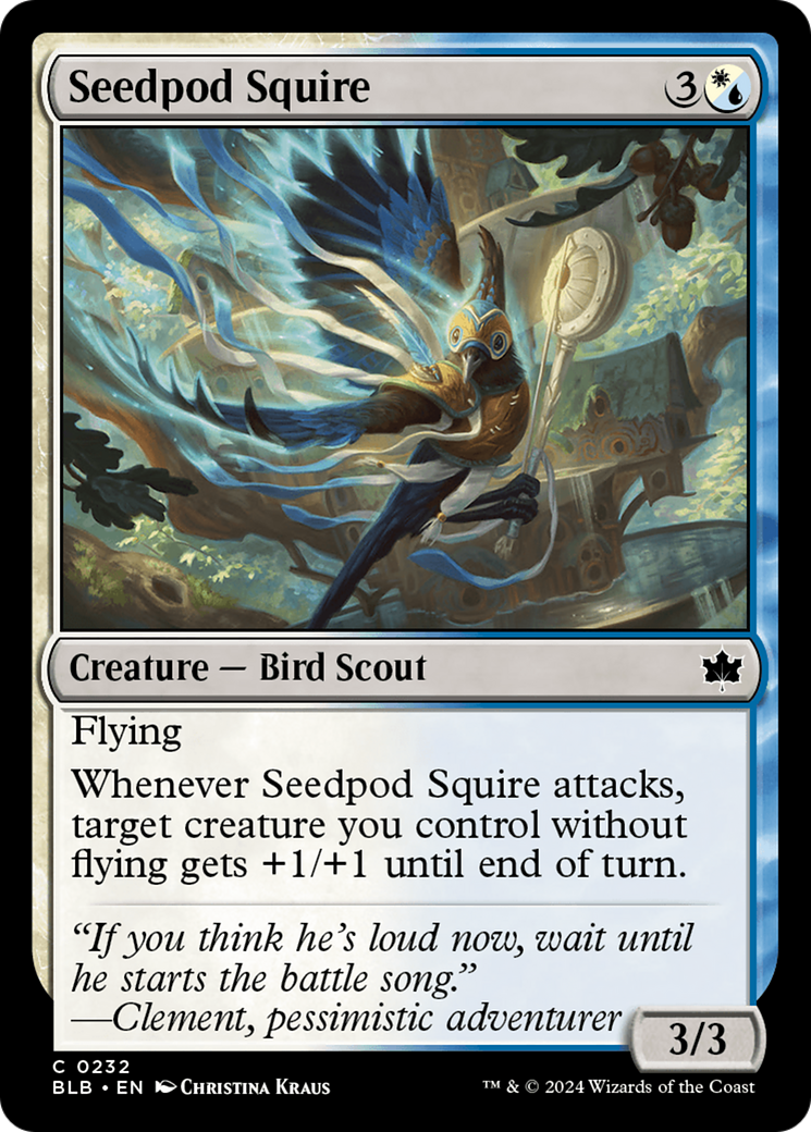 Seedpod Squire [Bloomburrow] | Gamers Paradise