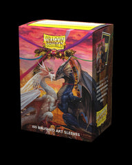 Dragon Shield: Standard 100ct Brushed Art Sleeves - Valentine Dragons (2023) | Gamers Paradise