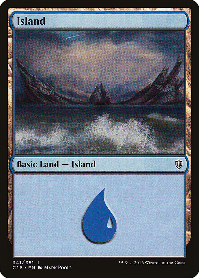 Island (341) [Commander 2016] | Gamers Paradise