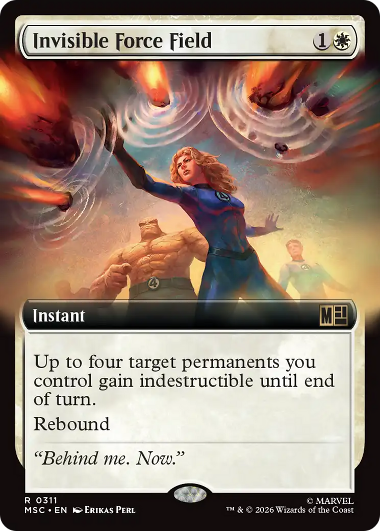 Invisible Force Field (Extended Art) [Marvel Super Heroes Commander] | Gamers Paradise