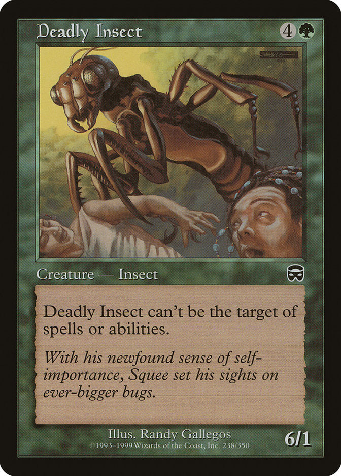 Deadly Insect [Mercadian Masques] | Gamers Paradise