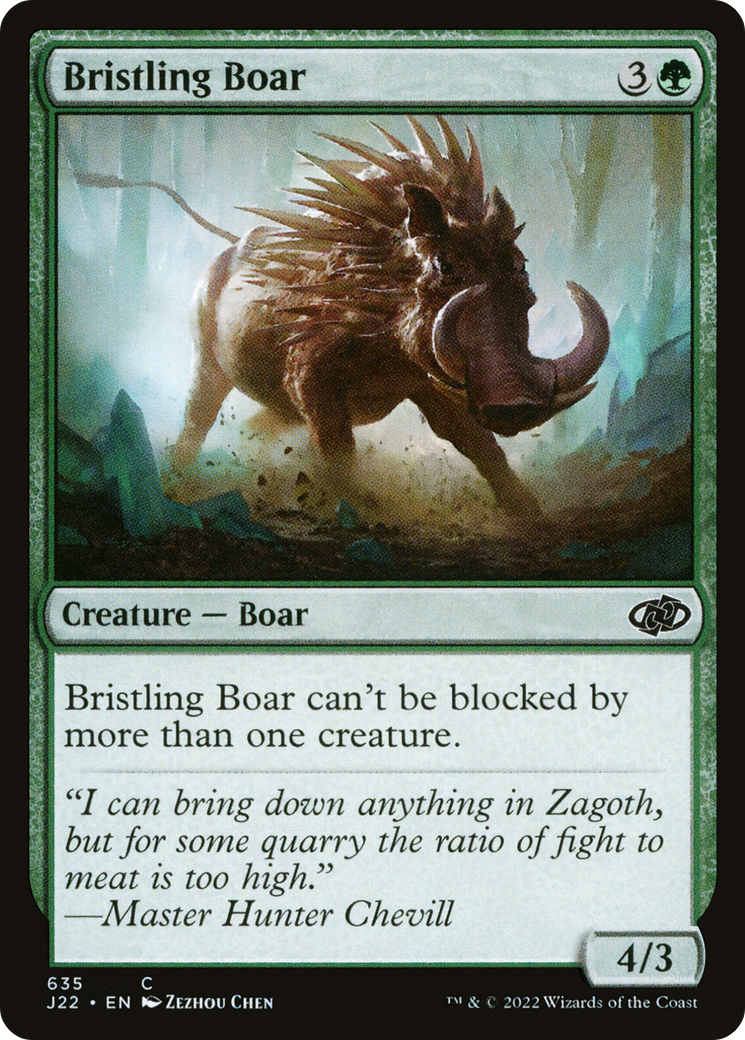 Bristling Boar [Jumpstart 2022] | Gamers Paradise