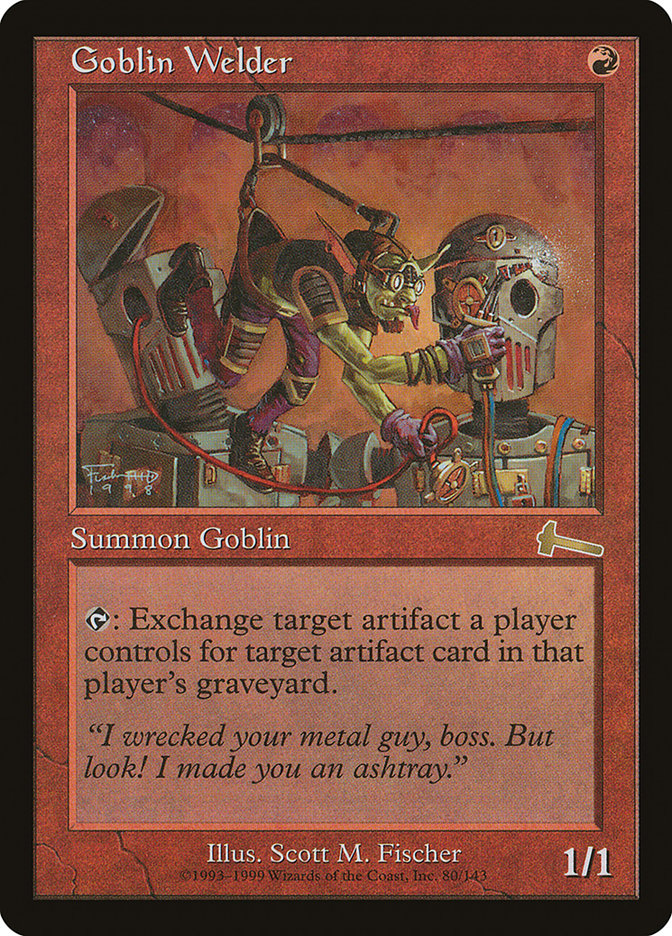 Goblin Welder [Urza's Legacy] | Gamers Paradise