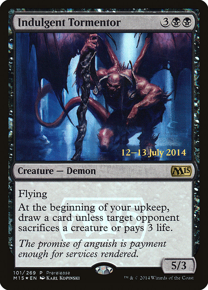 Indulgent Tormentor [Magic 2015 Prerelease Promos] | Gamers Paradise