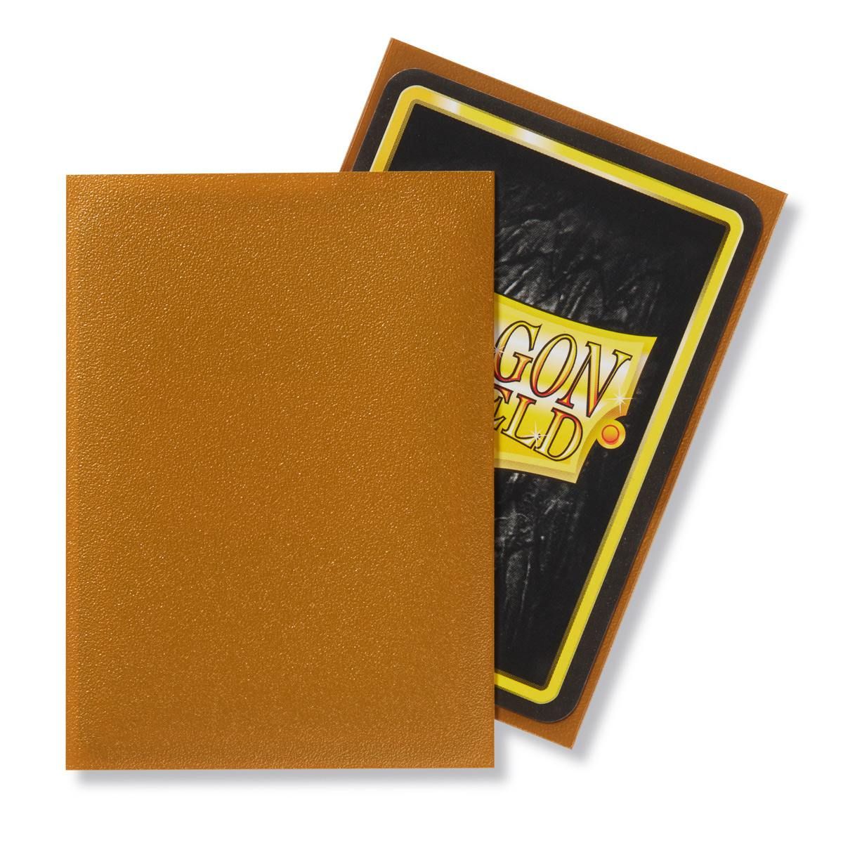 Dragon Shield: Standard 100ct Sleeves - Gold (Matte) | Gamers Paradise