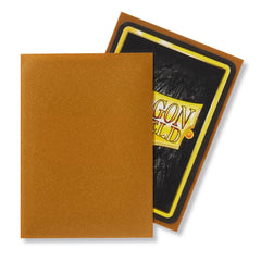 Dragon Shield: Standard 100ct Sleeves - Gold (Matte) | Gamers Paradise