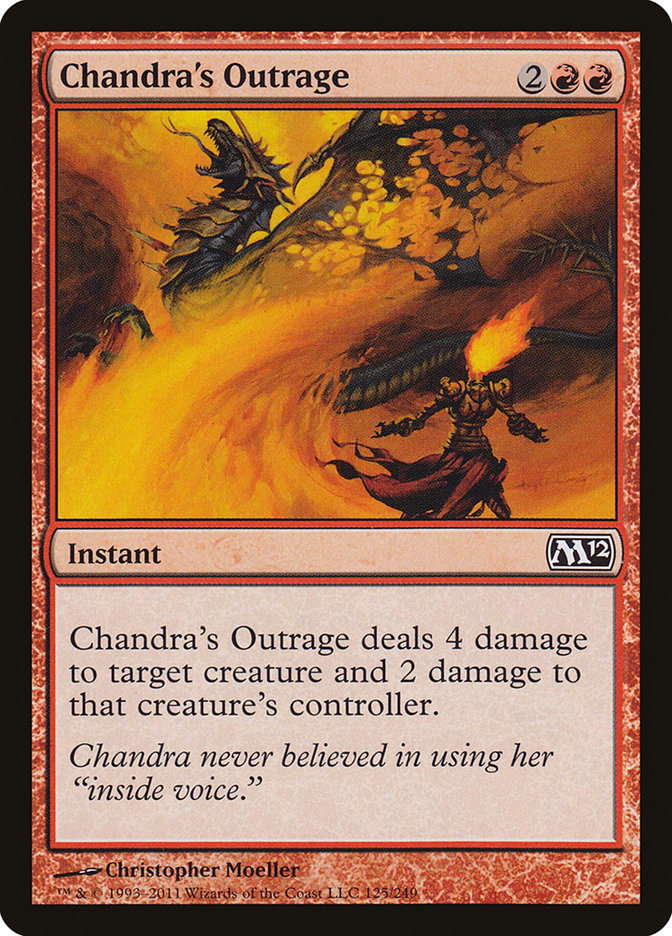 Chandra's Outrage [Magic 2012] | Gamers Paradise